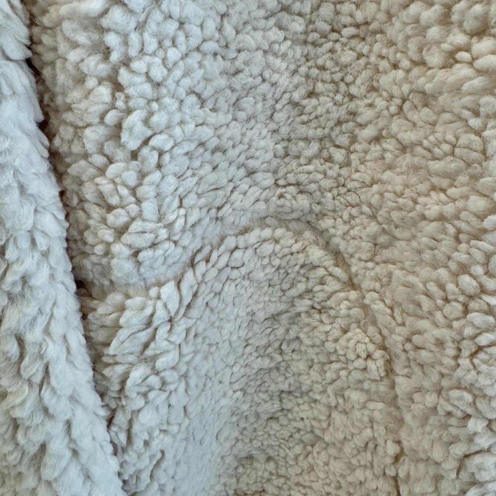 J. Crew Cream Teddy Pullover Jacket - Picture 5 of 7